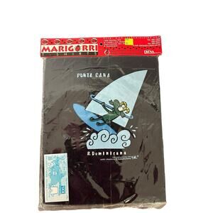 Kukuxumusu‎ Shirt Mens XXL Punta Cuna R. Dominicana Surfer graphic t-shirt NEW